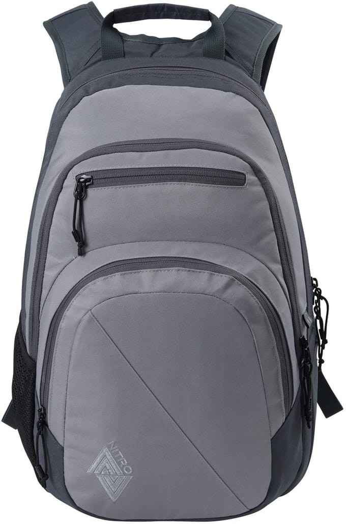 NITRO Laptop rugzak Rugzak met laptopvak Daypacker Collection Stash 29 Backpack Graphite Grijs