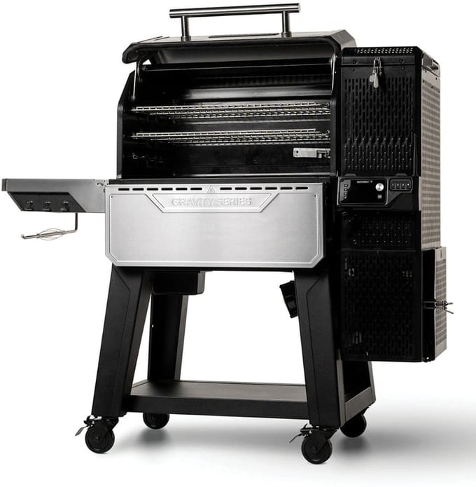 Masterbuilt Gravity XT Digitale Koolgrill + Roker