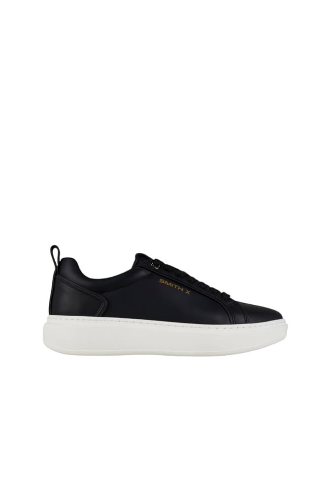 sxbcstm-7012-blk Alexander Smith Mannen Leder Zwart