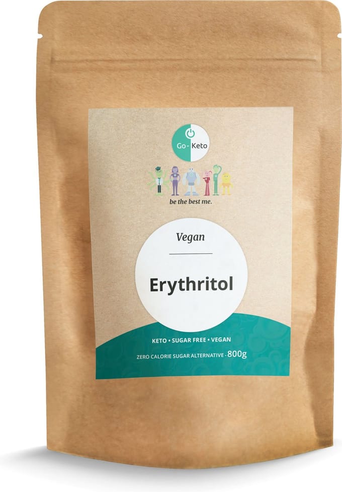 Erythritol Premium Zoetstof Go-Keto 800gr