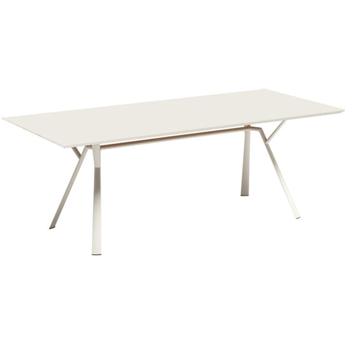 Fast Radice Quadra tafel - rechthoekig - wit - 200 x 90 cm
