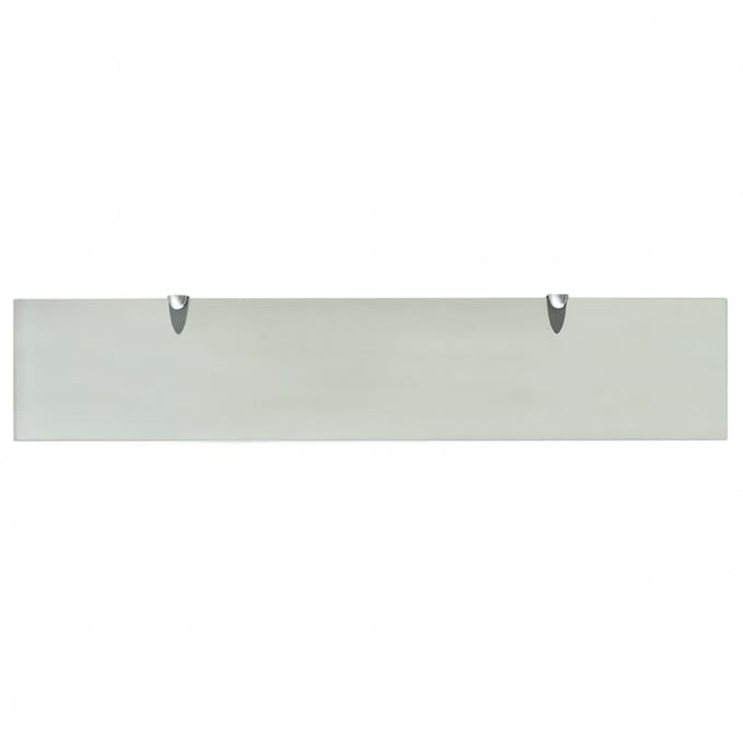 vidaXL - Zwevend - schap - 100x20 - cm - 8 - mm - glas