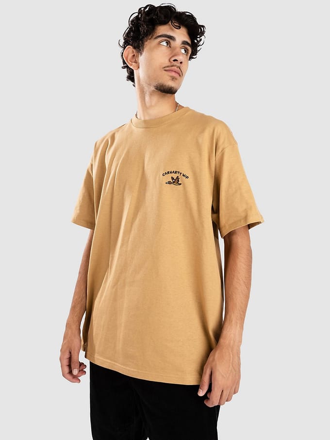 Carhartt WIP Animated Ducks T-Shirt geel