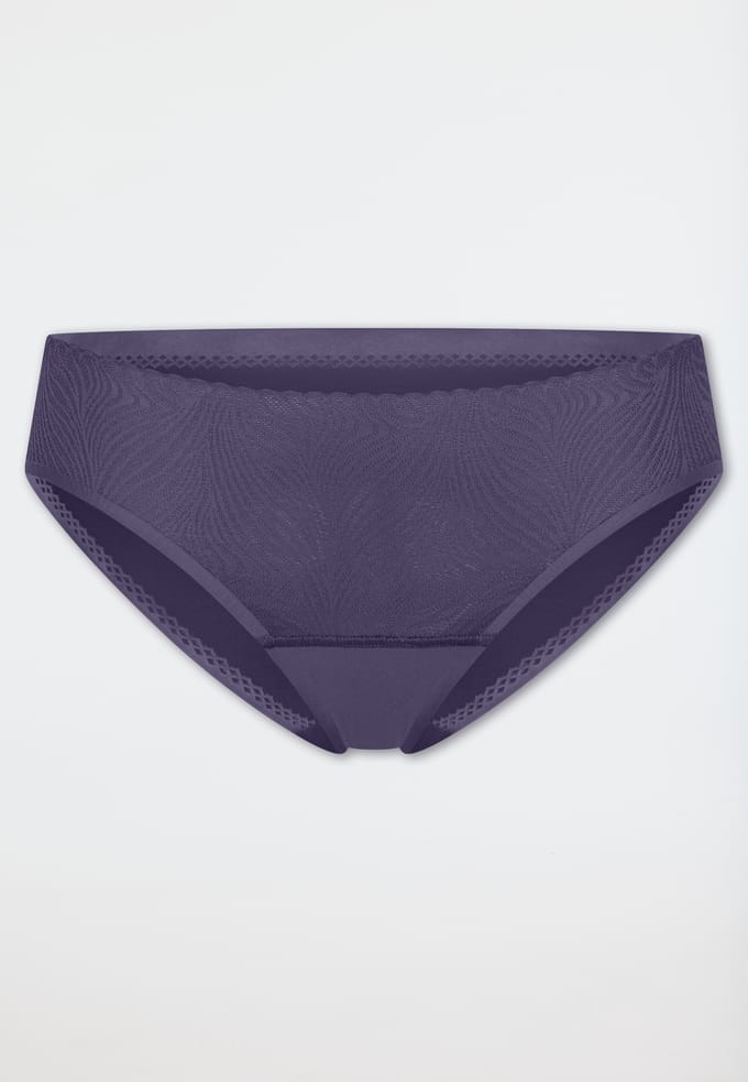 Rioslip naadloos kant indigo - Invisible Soft Lace 42