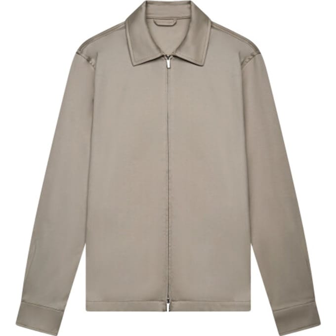 Valenza Supima Overshirt Overshirts Taupe 1132