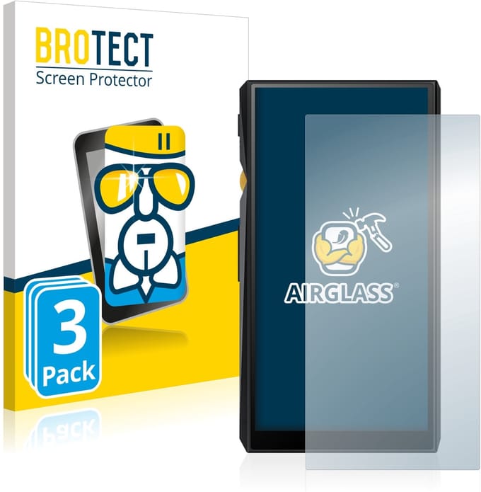 Screenprotector 3 Stuks voor FiiO M11 Beschermglas transparant