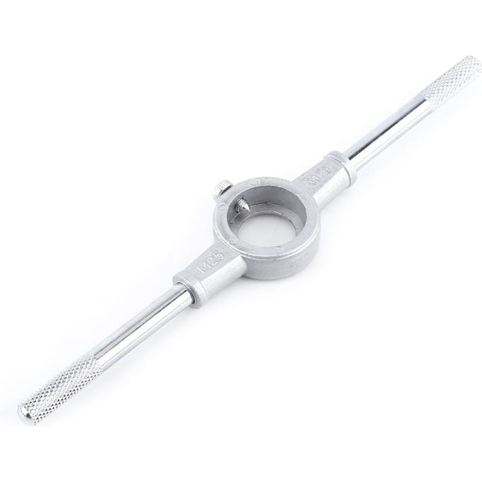 11PCSSet Schroef & Tap Externe Draadsnijden Tappen Handgereedschapskit gray