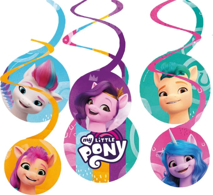 Amscan by Riethmuller - Riethmüller - My Little Pony - 6 Swirls