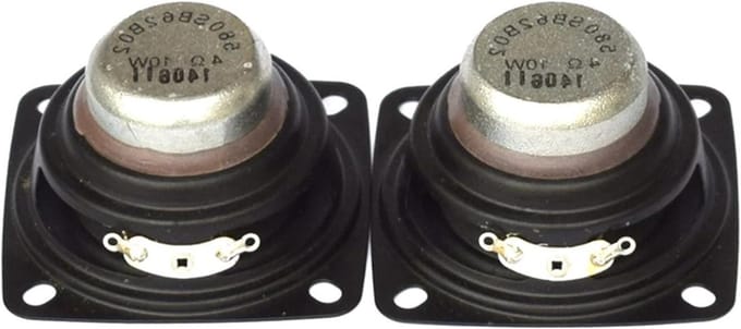 Full Range Speaker - Hifi Unit - DIY Audio - Kristalhelder Geluid - 2 Inch - Zwart