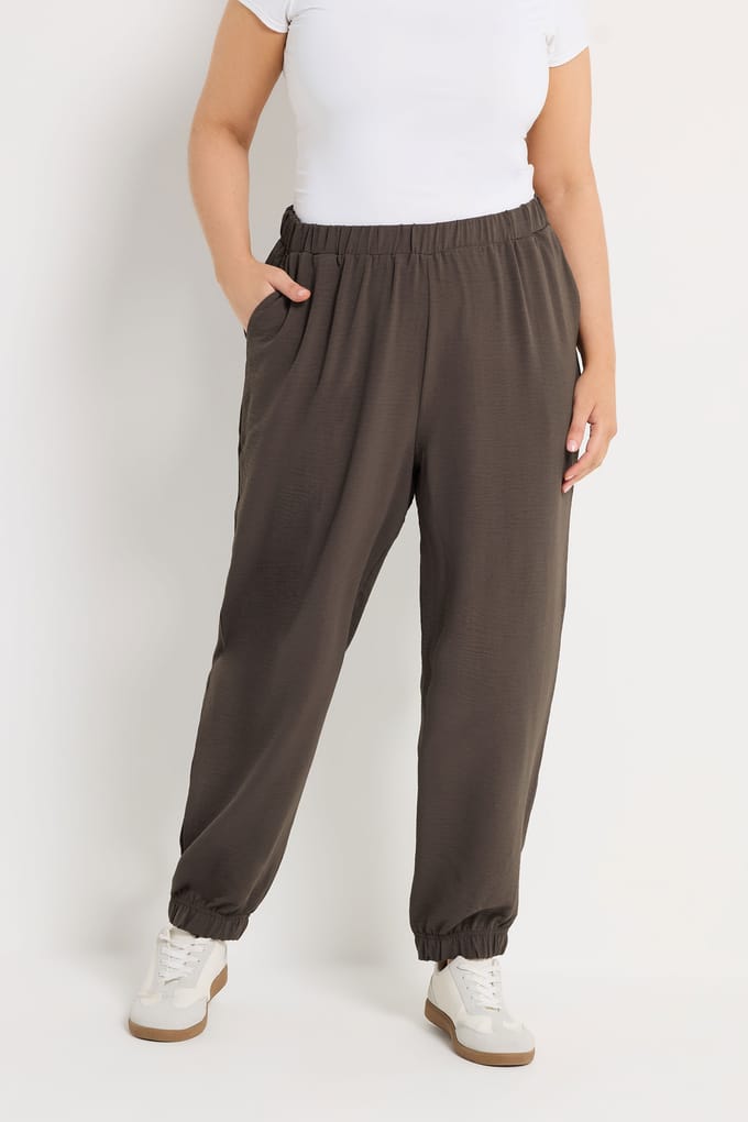 Yours Chocoladebruine Ballonbroek Size 42