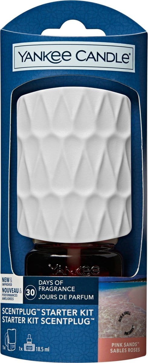 Yankee Candle - Pink Sands - Elektrische Diffuser Starter Kit
