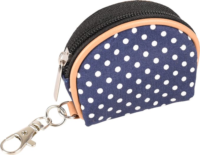 Flamingo - Poepzakhouder Dot Conni - Blauw - 8 x 3 x 7.5 cm