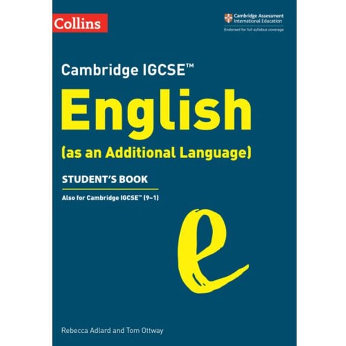 Cambridge Igcse English (As An Additional Language) Student’s Book - Collins Cambridge - Rebecca Adlard