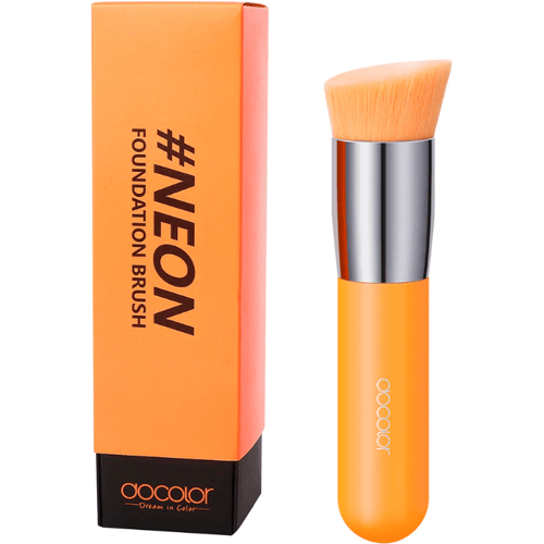 Docolor neonoranje - 1 stuk synthetische make-upkwast
