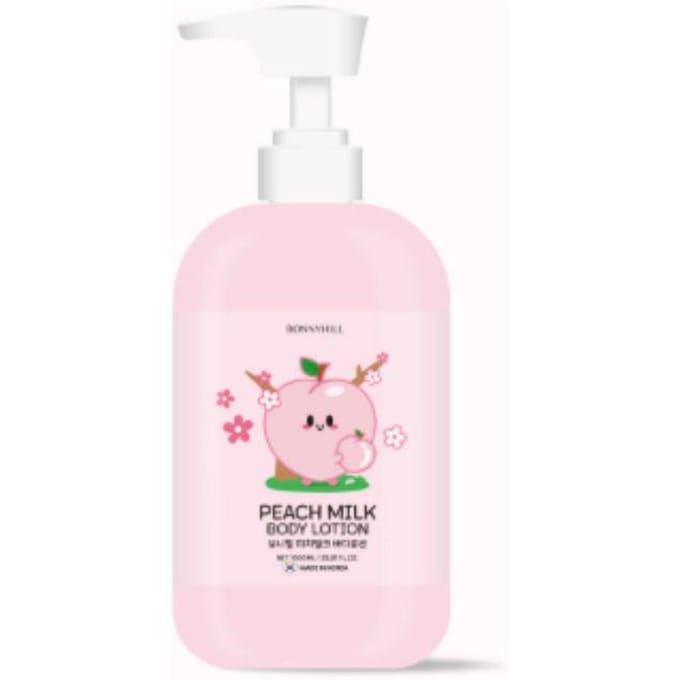 Lotion corporelle Bonnyhill Pêche Lait 1L – Lotion corporelle hydratante à pH légèrement acide white