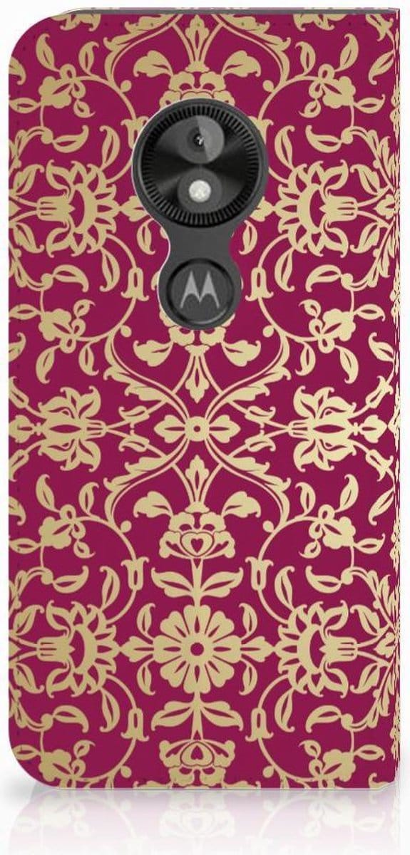 Telefoon Hoesje Motorola Moto E5 Play Barok Pink