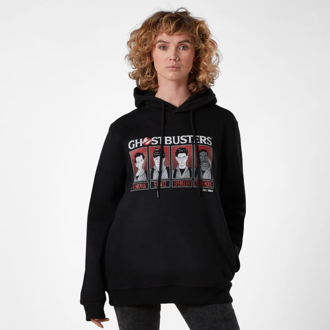 Ghostbusters Line-Up Hoodie - Zwart - M