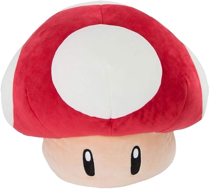 Super Mario Super Mushroom pluchen Knuffel - Club Mocchi Mocchi