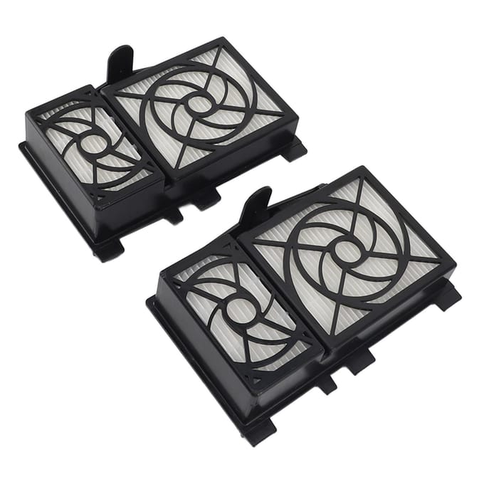 2 stuks Filter voor Karcher DS 6000 DS 5800 Perfecte Pasvorm 2.860‑273.0 Stofzuigerfilter Vervanging gray