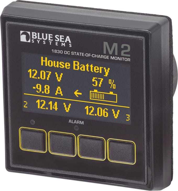 Blue Sea M2 DC-multimeter met SoC
