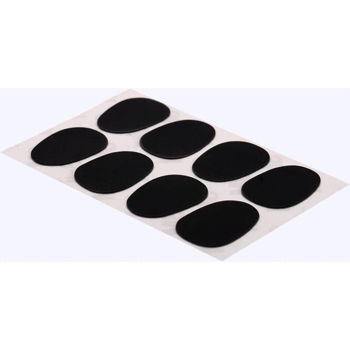 8 stuks Mondstuk Pleisters Pads Kussens 0.3mm voor Alto Tenor Sax Saxofoon white