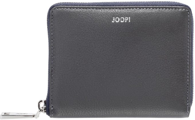 JOOP! Leren Portemonnee Lantea Blocking Nisa Purse Castlerock Donkergrijs