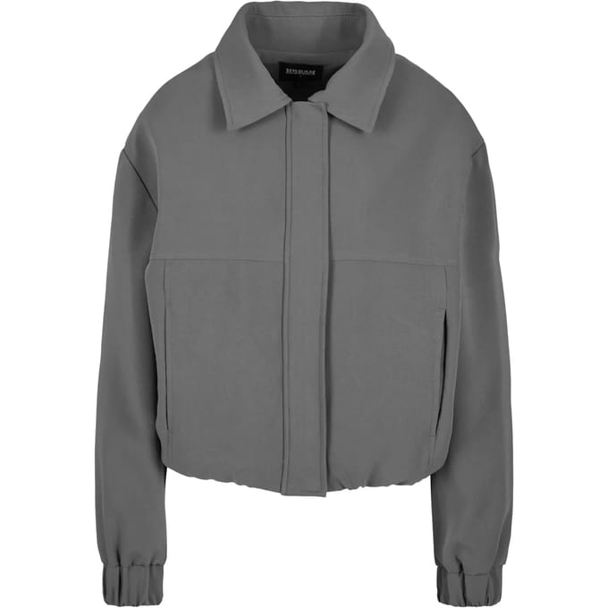 Urban Classics - Short Blouson Jacket - S - Grijs
