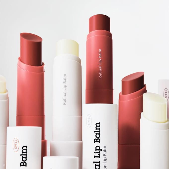 [Dr.Different] Retinal Lip Balm (2 Colors) SPF 11 4g CLEAR white