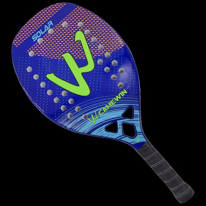 Nieuwe Strandrackets Strandtennisrackets yellow