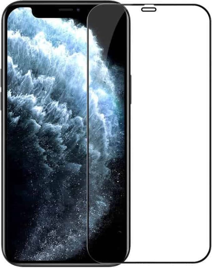 Fonu Fullcover 6D Ultra Bright Screen Protector Geschikt voor iPhone 12 Pro Max