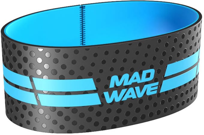 Madwave Opnwtr Glideskin 3mm Neopreen Hoofdband Blauw