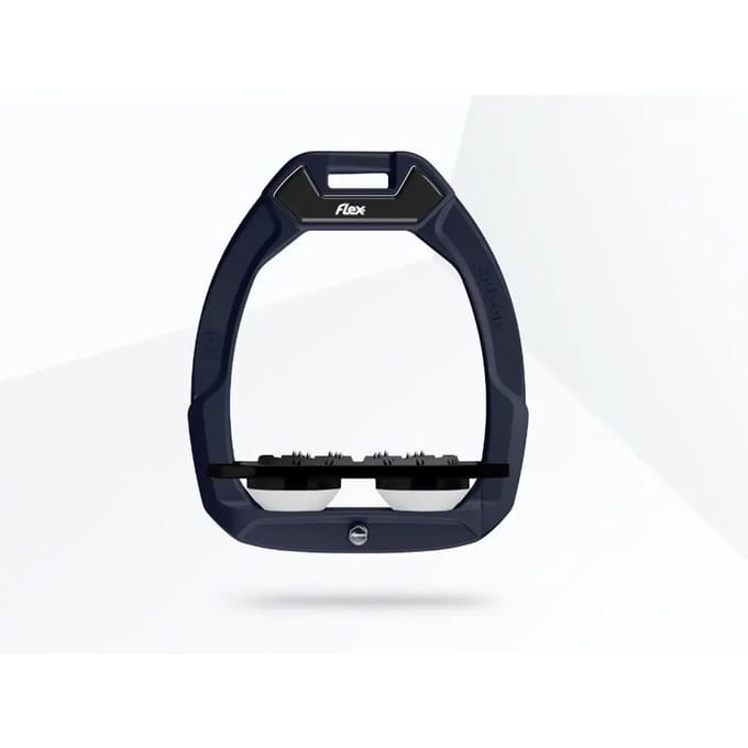 Veiligheidsstijgbeugels Plat Ultra Grip Rood/Zwart/Wit Flex-On Safe-On