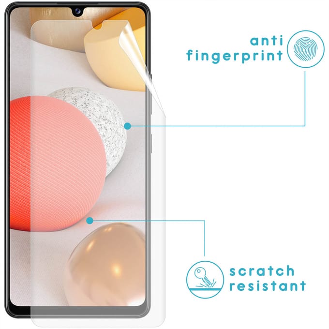 imoshion Screen Protector - Geschikt voor Samsung Galaxy A42 - Screenprotector Folie 3 Pack