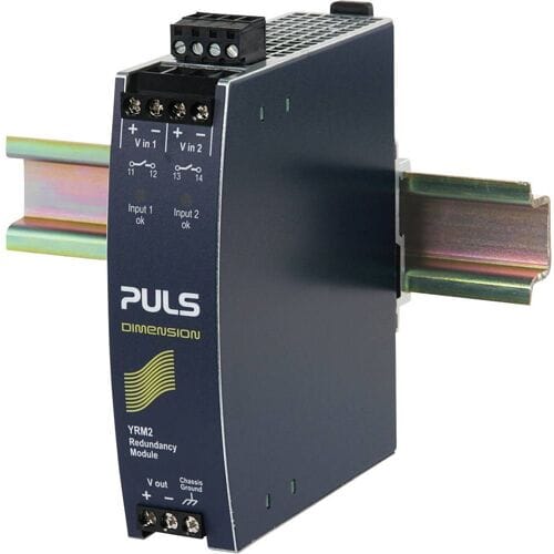 PULS YRM2.Diode DIN-rail redundantie module 1.3 A Inhoud 1 stuk(s)