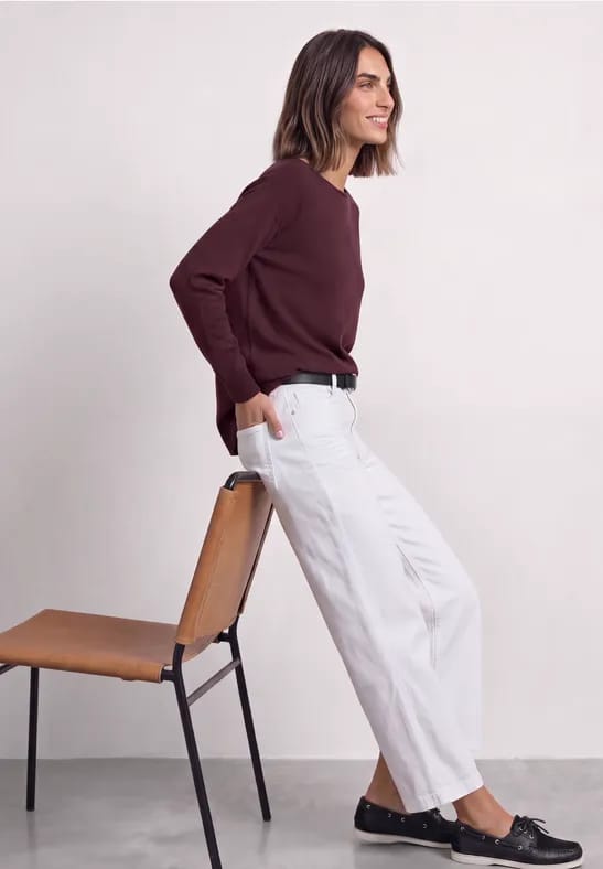 Dolman-trui met boothals