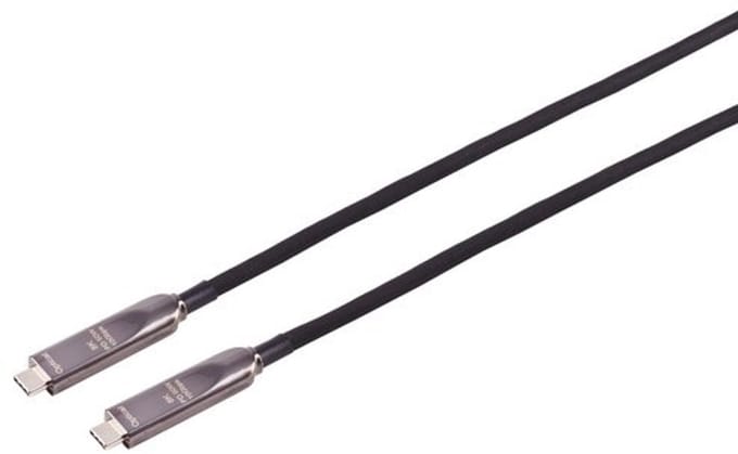 USB-C Hybridkabel, 3.2, 8K, 10G, 60W, PVC, 10m