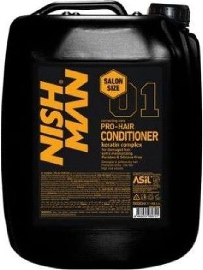 Nishman Pro-Hair Conditioner 01 Salon Size 5L