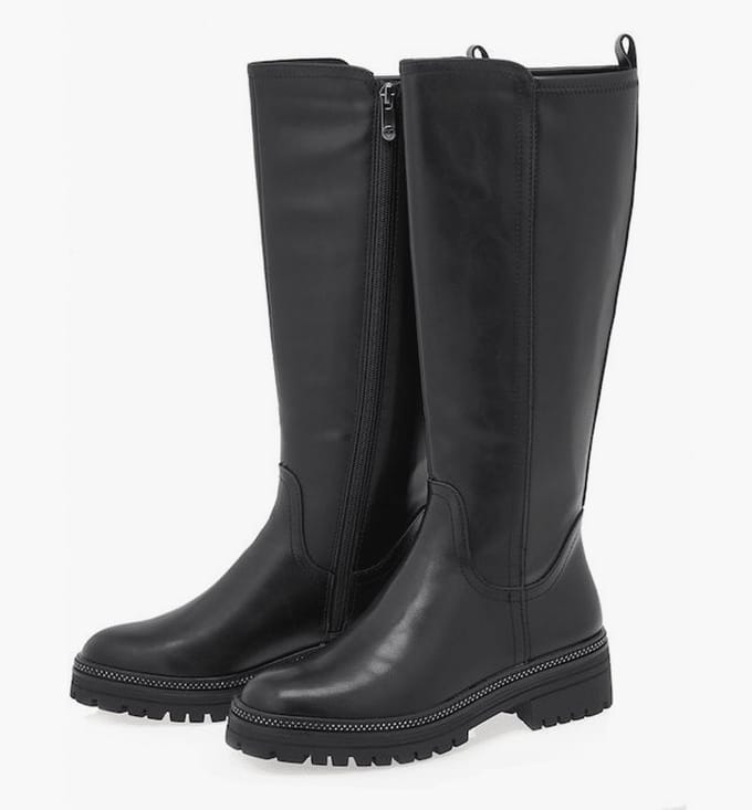 Marco Tozzi Dames Laarzen 2-25602-43 001 F-breedte Maat: 42 EU