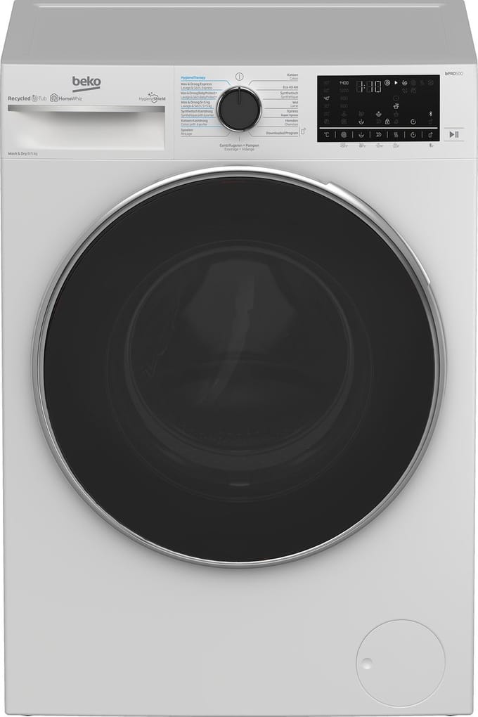 Beko B5DT510446W - AutoDose - RecycledTub™ - Was-droogcombinatie