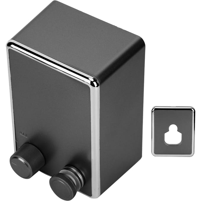 Étendoir à linge rétractable mural en acier inoxydable durable pour intérieur balcon Black gray