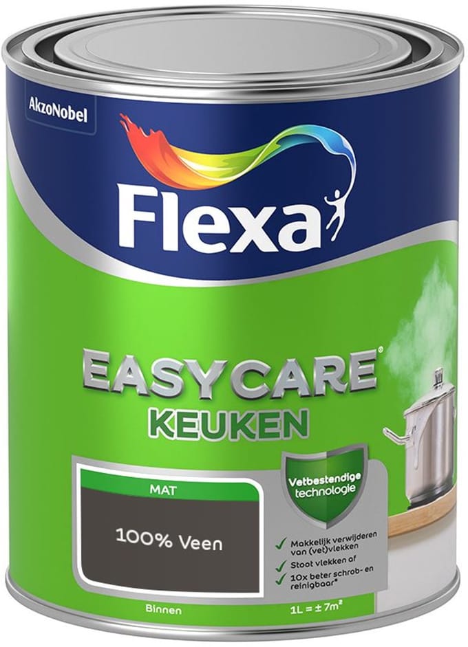 Flexa - Easycare Keuken - 100% Veen - Mengverf - 1 L