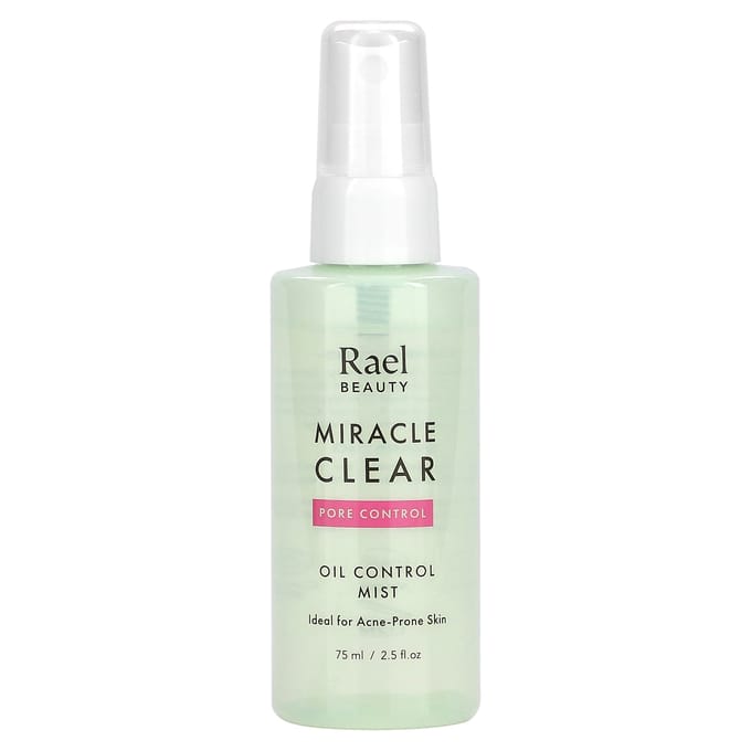 Rael, Beauty, Miracle Clear Oil Control Mist, 75 ml (2.5 fl oz) white