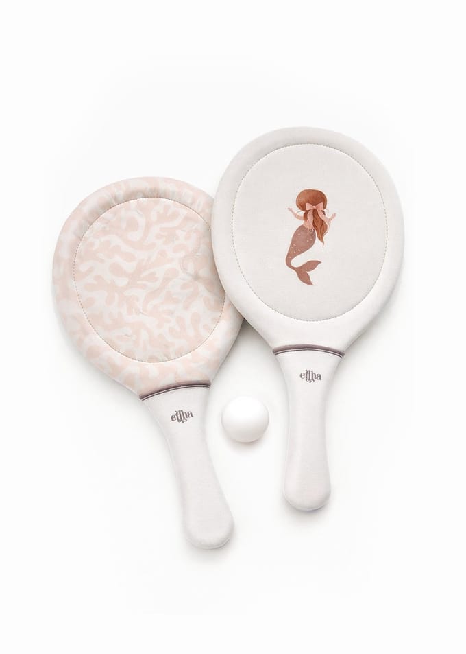 Mrs Ertha Beach Rackets - Paddle-set met balletje - Blushin Coral