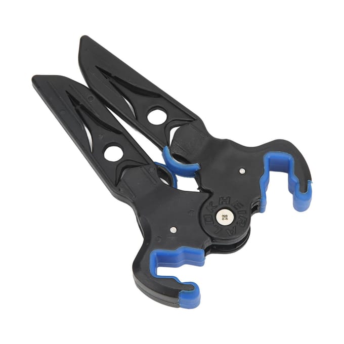 Composiet katrol boogbeugel mini boogschietstandaard rubberen boogstandaard voor buitenactiviteiten long blauw