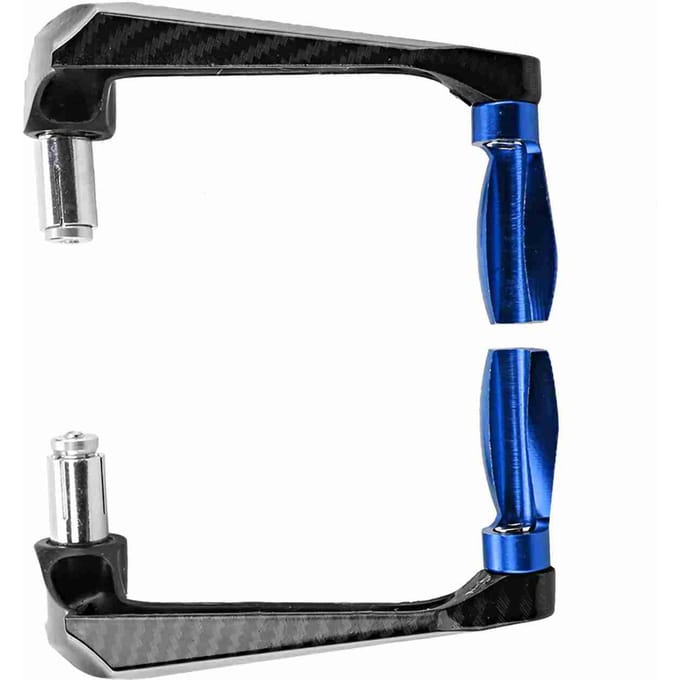 7 8 pouces Universel Alliage d'Aluminium Moto Guidon Protecteur de Frein Blue