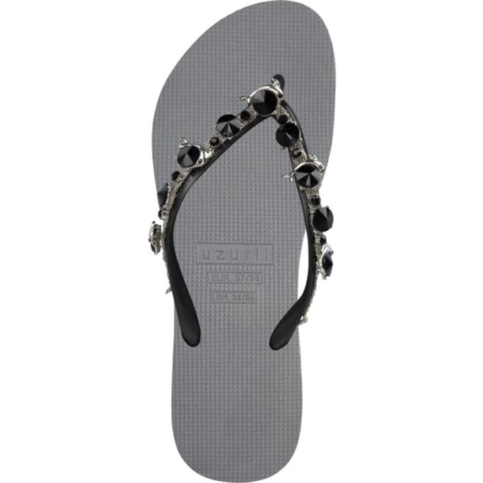 Uzurii | Teenslippers | Dames | Zilver | Maat 37/38