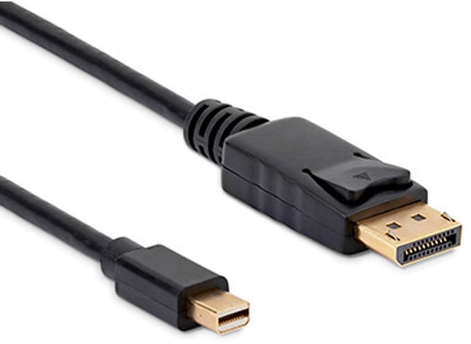 Hamlet XVCMDP-DP180 DisplayPort kabel 1,8 m Mini DisplayPort Zwart