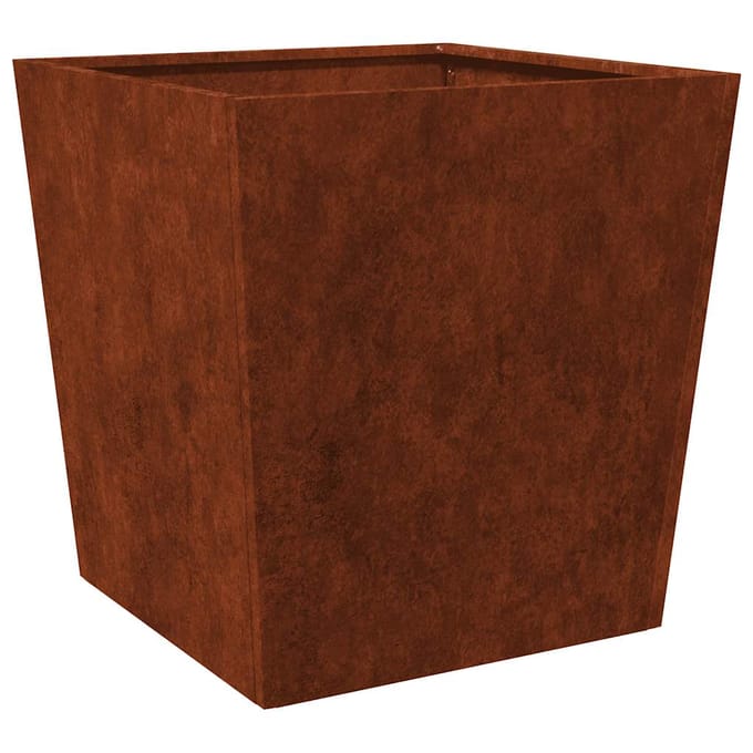 vidaXL - Plantenbak - 50x50x50 - cm - weervast - staal