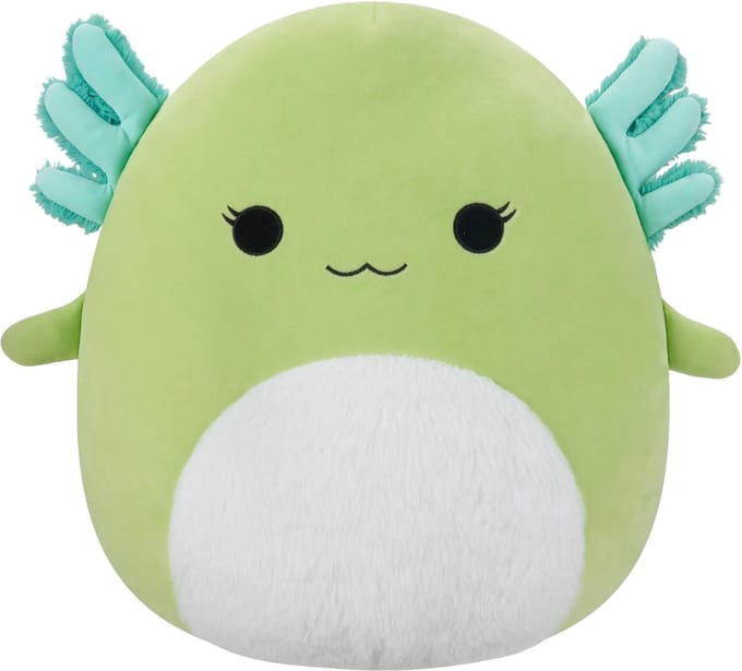 Klikkopers® - Kawaii knuffel - 20CM - Squish Knuffel - Knuffel Axolotl - Squishy - Axolotl knuffel - Squish Knuffel