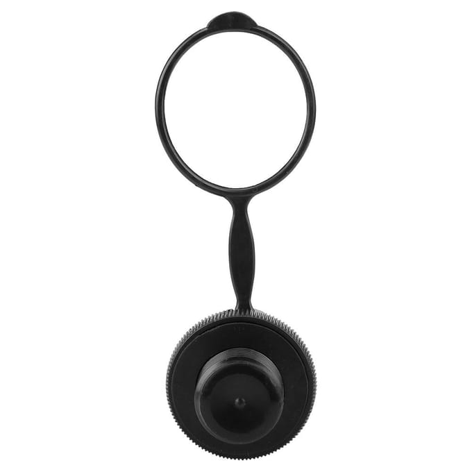 Valve d'air de rechange en plastique noir de 22 mm pour bateau pneumatique black